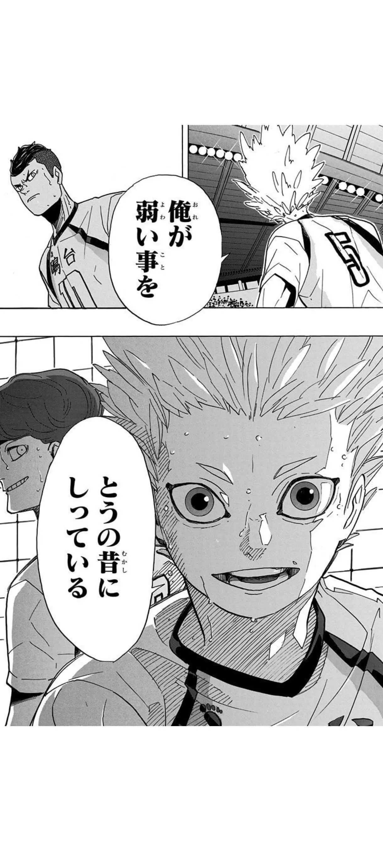 俺が弱い事を、とうの昔に知っている。